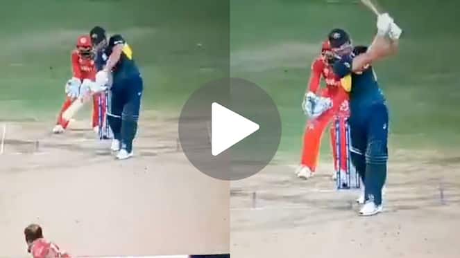 [Watch] 6, 6, 6, 6! Marcus Stoinis Stuns Oman As He Manhandles Mehran Khan With Brutal Hitting